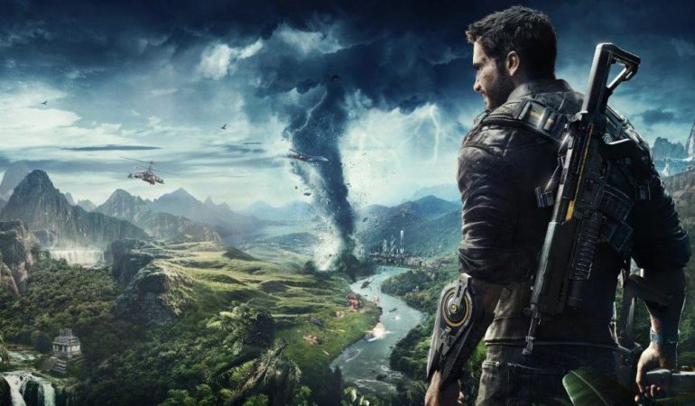 Just Cause 4 Rico Tornade jeu daction aventure Square Enix Avalanche Studios PS4 XBOX One PC