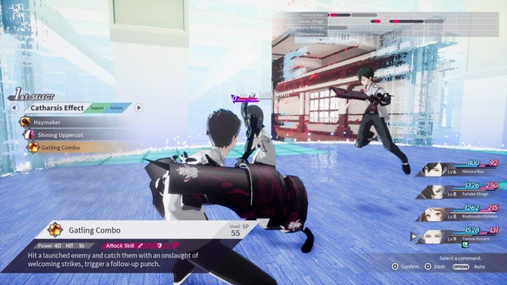 The Caligula Effect Overdose système de combat fighting system RPG
