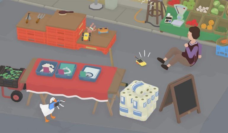 Untitled Goose Game Talkie Thief House House studio indie game scaled