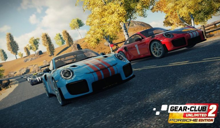 gear club unlimited 2 porsche edition jeu course automobile nintendo switch microids
