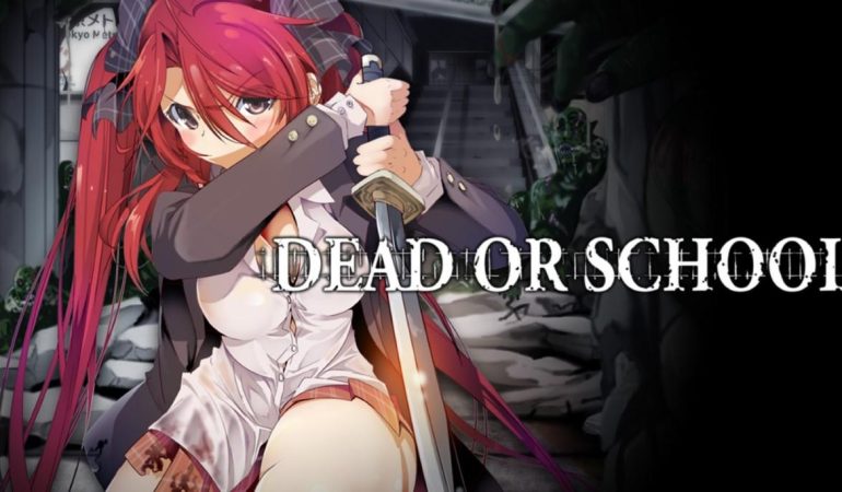 dead or school jeu video zombie rpg scrolling nintendo playstation ps