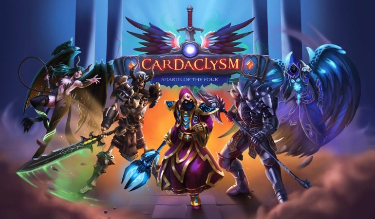logo cardaclysm shards of the four steam jeu de cartes card game