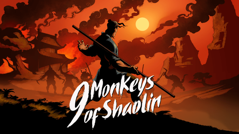 9 monkeys of shaolin key art