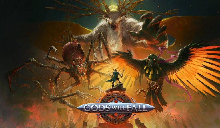 gods will fall logo titre principal