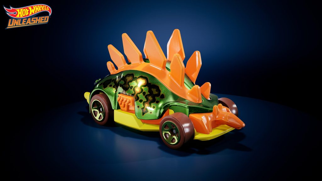 hot wheels unleashed voiture bump motosaurus