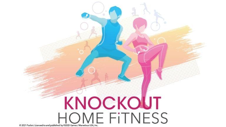 knockout home fitness key art and title