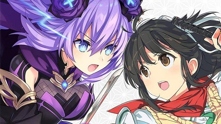 neptunia x senran kagura ninja wars artwork