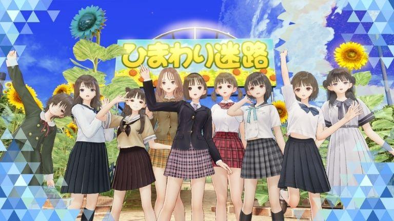 blue reflection second light girl power