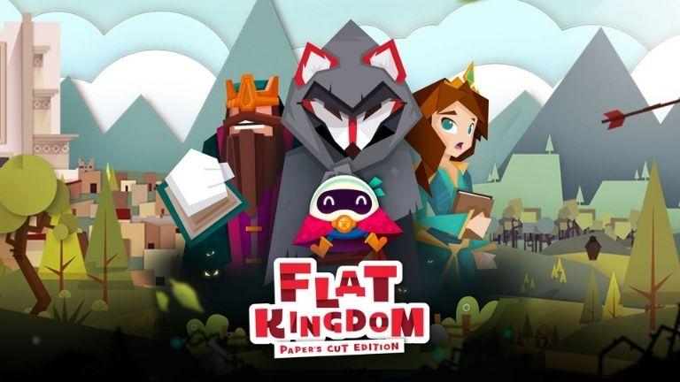 flat kingdom papers cut edition main artwork
