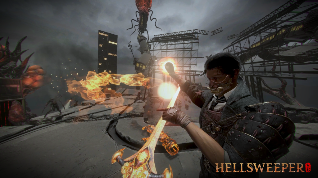 Hellsweeper VR-combinaison pouvoirs