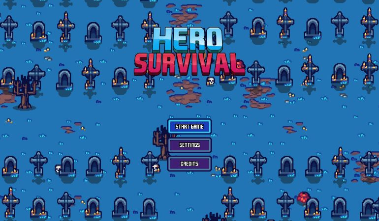 Hero Survival - Accueil