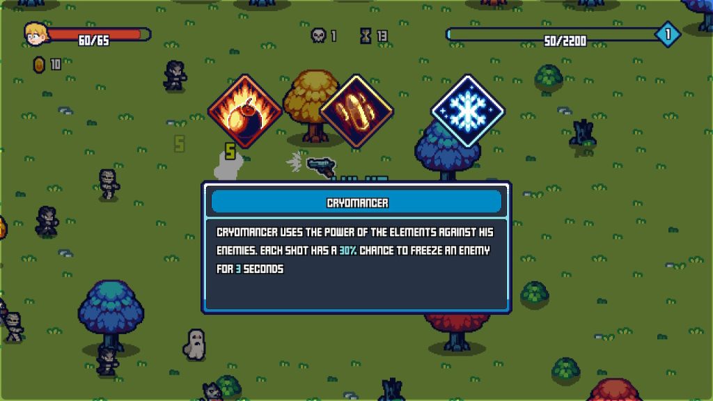 hero Survival - Cryomancien