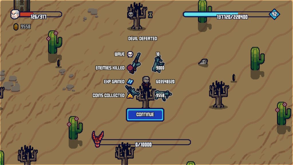 Hero Survival - Fin de partie