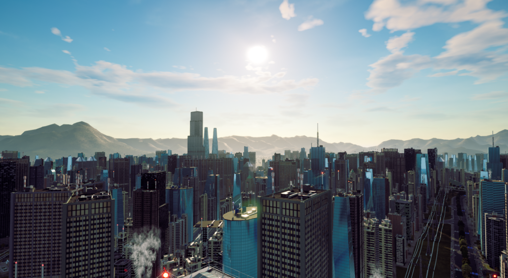Highrise City - Sunrise
