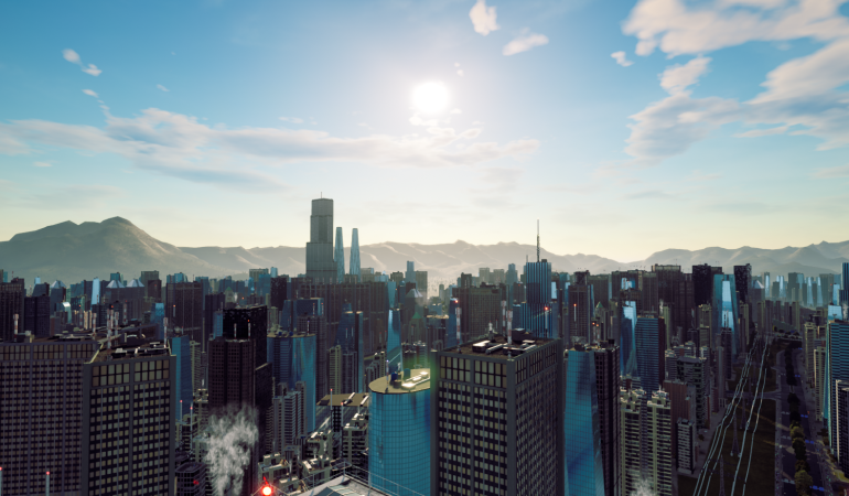 Highrise City - Sunrise