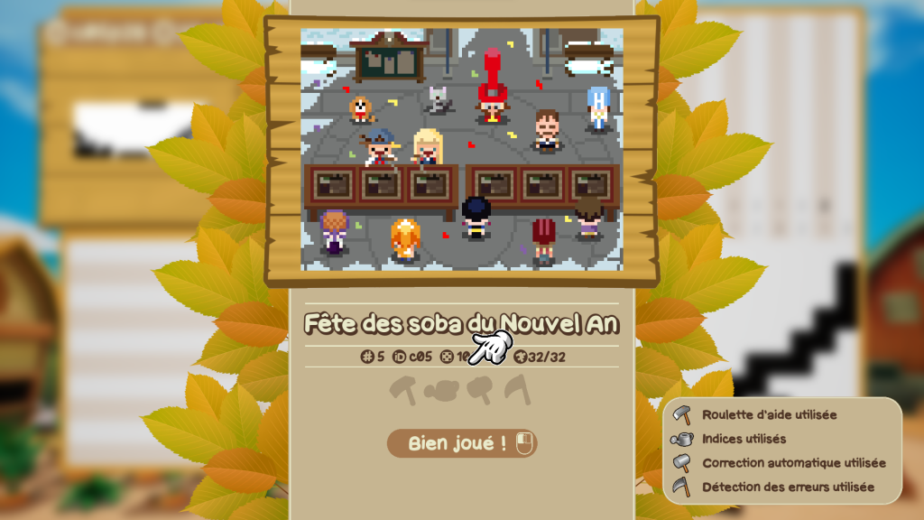 Piczle Cross : Story of Seasons - Fete du nouvel an