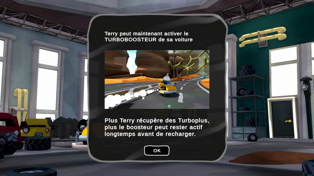 Tiny Terry's Turbo trip - Explications boost