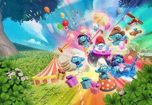 Les Schtroumpfs Village Party Key art