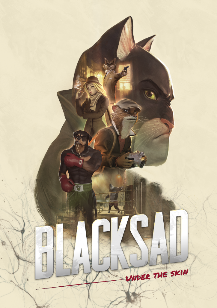 Blacksad: under the skin - Keyart