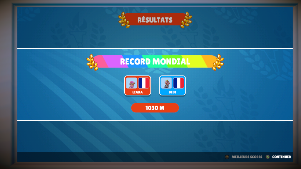 34 Sports Games Wolrd Edition - Record du monde en équipe