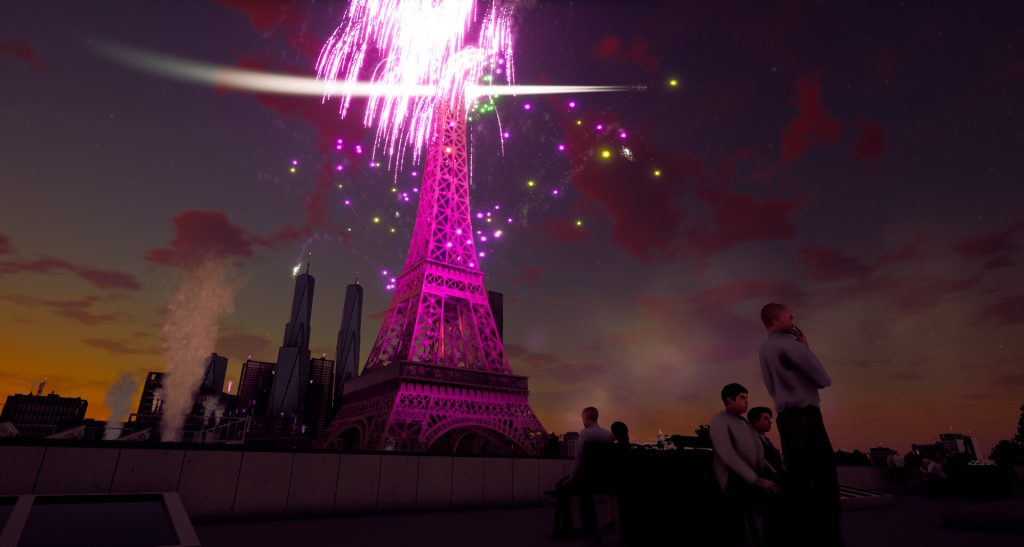 Vacation Season Screenshot2 Vacation Season - Eiffel tower