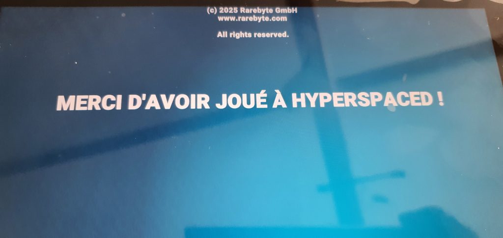 Hyperspaced - Fin