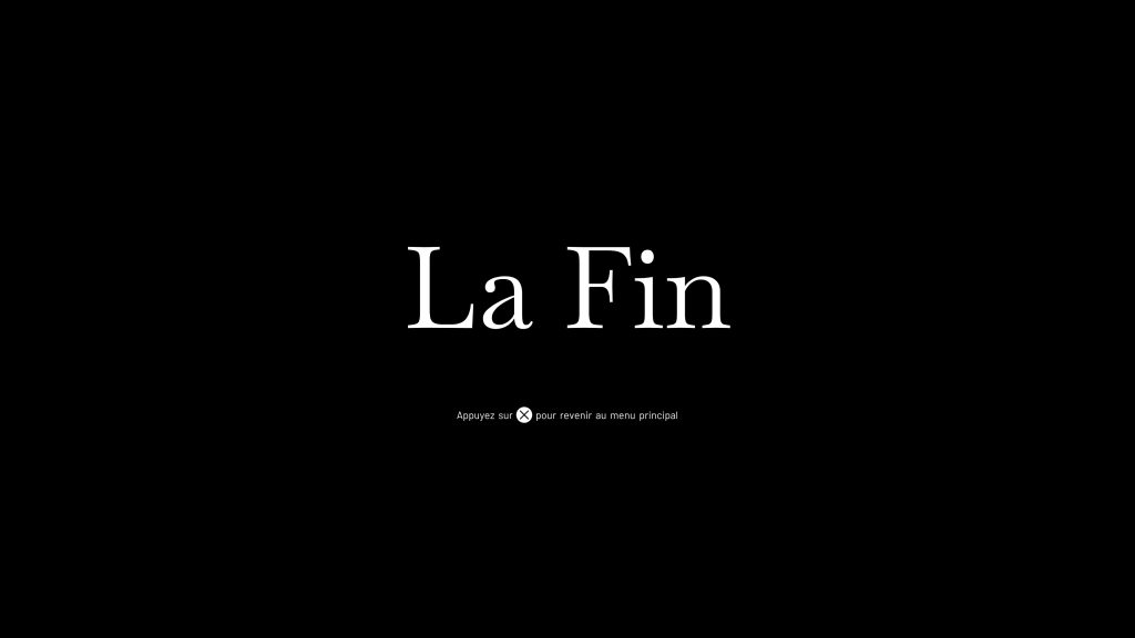 Echoes of the End - La fin