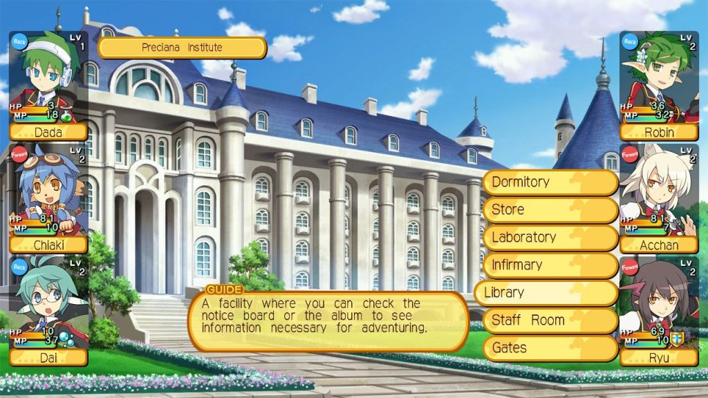 Class of Heroes 3 Remaster - Exploration
