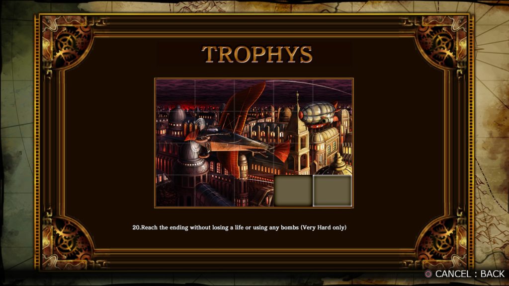 The legend of steel empire- Trophés