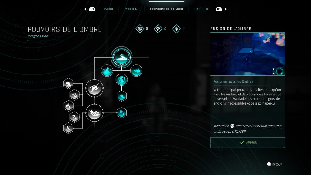 Ereban: Shadow Legacy - Arbre de compétences