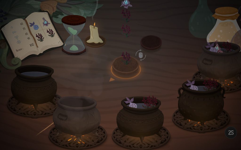 Concoter une potion - Songs of glimmerwick